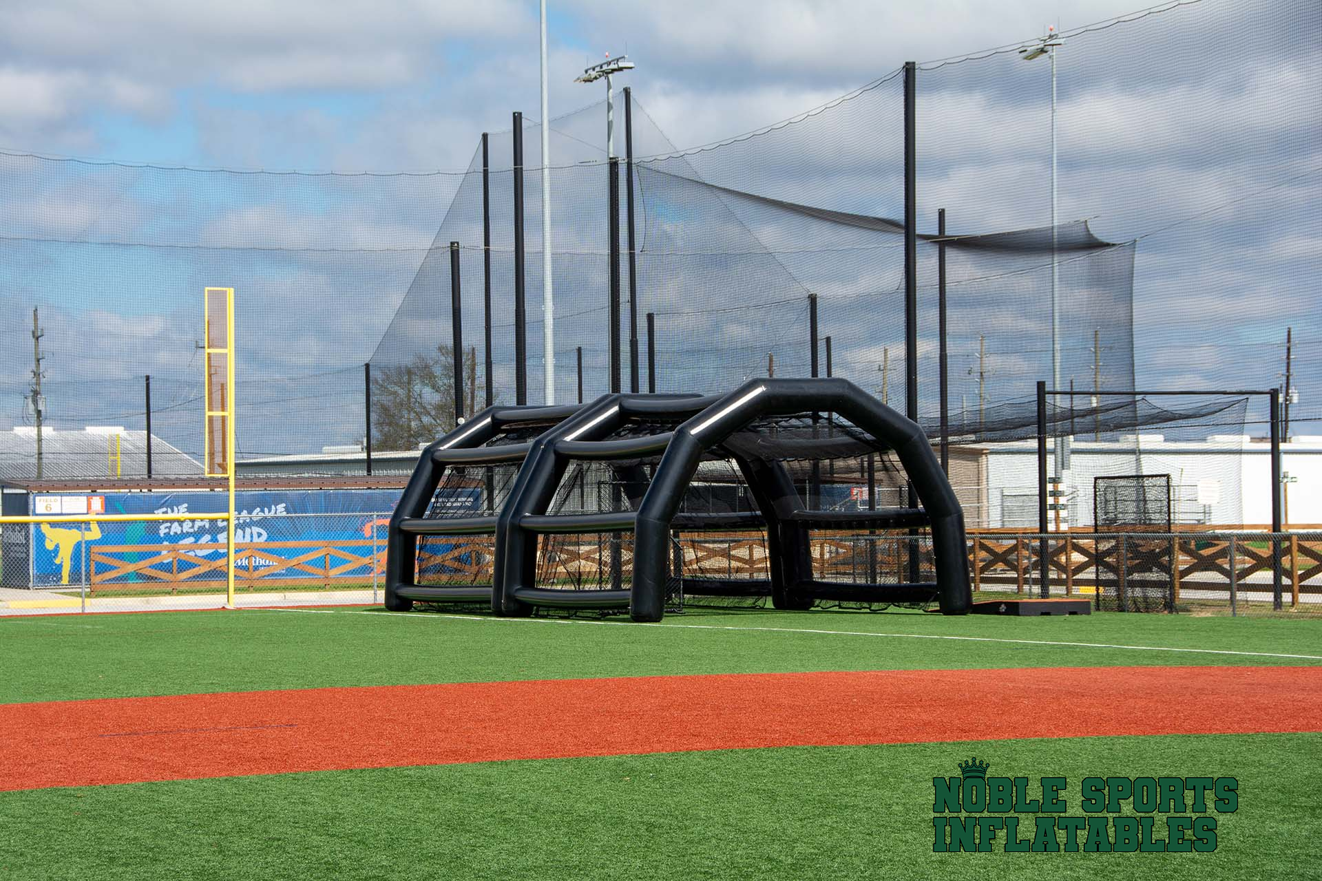 Inflatable Batting Cage 40' X 16' X 12'